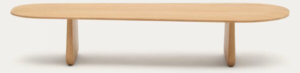 MUZZA Konferenčný stolík Bonnie 147 x 65 cm Prírodný