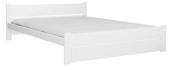 Posteľ IKAROS DOUBLE 120 x 200 cm, biela Rošt: Bez roštu, Matrac: Bez matraca