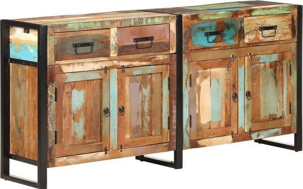 Komoda 172x35x80 cm masívne recyklované drevo