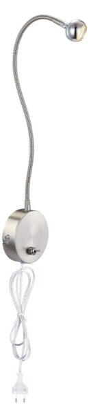 Globo 24109W - LED flexibilná lampička SERPENT LED/3W/230V