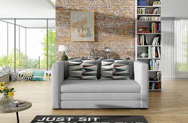 ROZKLADACIA POHOVKA, textil, svetlosivá MID.YOU - Sedačky, Online Only