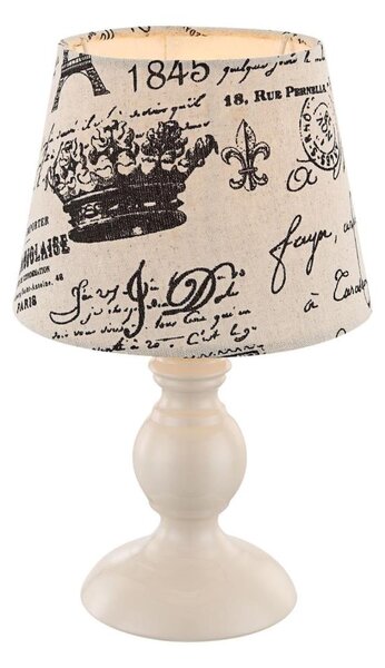 GLOBO 21692 - Stolná lampa METALIC 1xE14/40W/230V