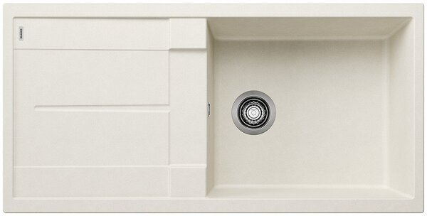 Blanco Metra XL 6 S, silgranitový drez 1000x500x190 mm, 1-komorový, jemná biela, BLA-527124