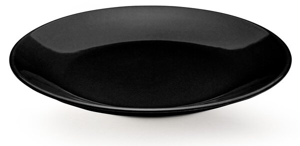 German LUPINE Plytký tanier / priemer 26 cm / čierny