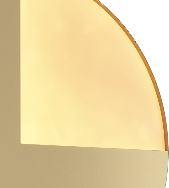 Maytoni Jupiter LED nástenné svietidlo, zlaté, Ø 25 cm