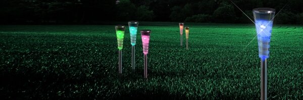 Globo 33079-5 - SET 5x Solárne svietidlo RGB-LED/0,06W/3,2V