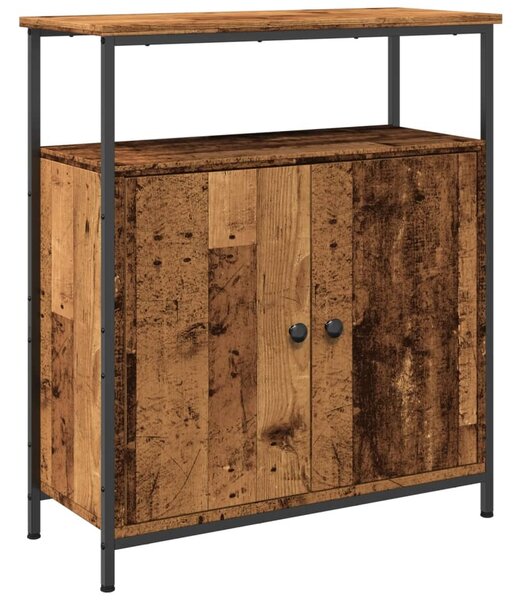 Komoda staré drevo 70x30x80 cm kompozitné drevo