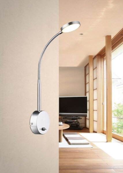 GLOBO 24103W - LED Nástenné svietidlo PEGASI LED/6W/230V