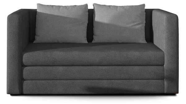 ROZKLADACIA POHOVKA, textil, sivá, svetlosivá MID.YOU - Sedačky, Online Only
