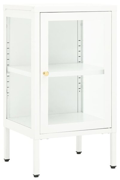 Komoda 38x35x70 cm kov a sklo