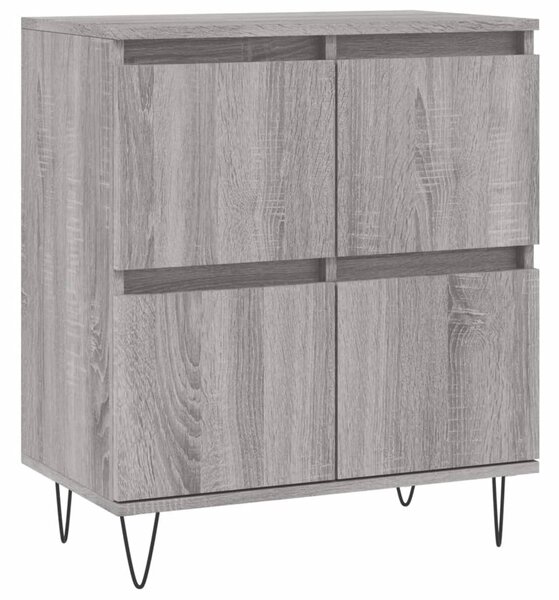 Komoda sivý dub sonoma 60x35x70 cm spracované drevo
