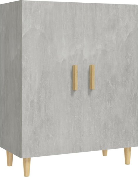 Komoda betónovo sivá 70x34x90 cm spracované drevo
