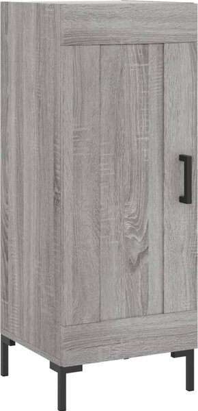 Komoda sivý dub sonoma 34,5x34x90 cm spracované drevo