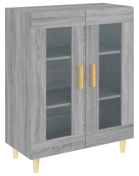 Komoda sivý dub sonoma 69,5x34x90 cm kompozitné drevo