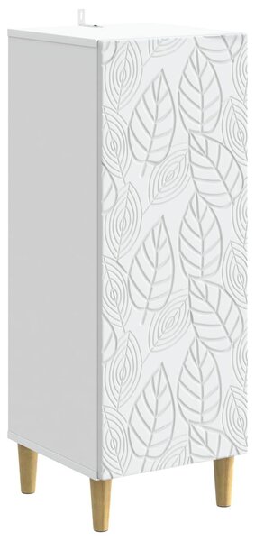 Servírovacia skriňa Biela 33 x 34,5 x 90 cm Kompozitné drevo