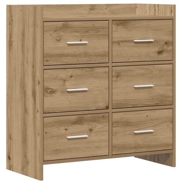 Servírovacia skriňa Dub artisan 75 x 33 x 80 cm Kompozitné drevo