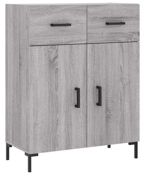 Komoda sivý dub sonoma 69,5x34x90 cm kompozitné drevo