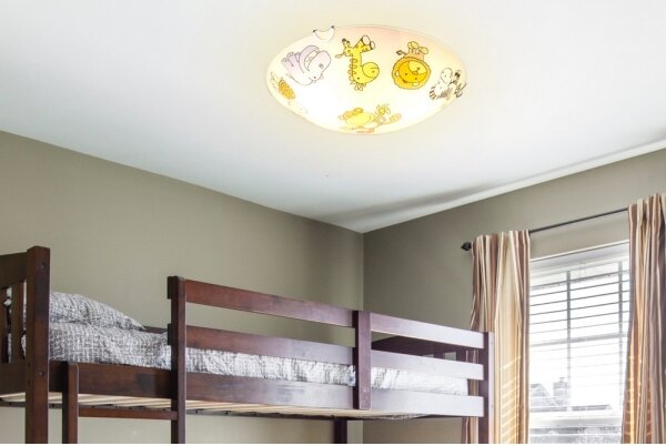 Globo 40607 - Detské stropné svietidlo KIDDY 2xE27ILLU/60W/230V