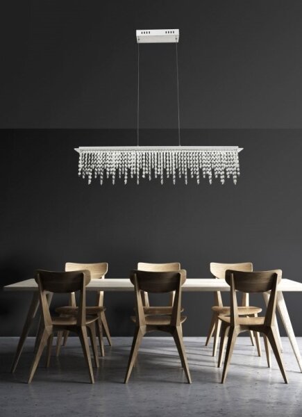 Globo 68405-24H - LED Stmievateľný krištáľový luster na lanku LED/24W/230V + DO