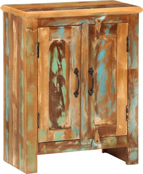 Komoda s 2 dvierkami 55x30x70 cm masívne recyklované drevo