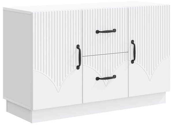 Servírovacia skriňa Biela 89 x 34,5 x 57 cm Kompozitné drevo