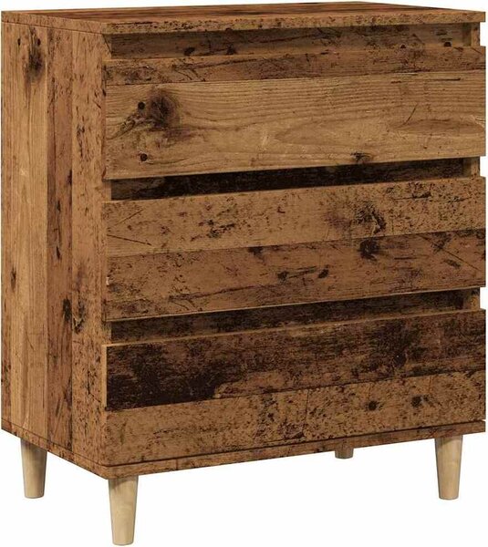 Komoda staré drevo 60x35x70 cm spracované drevo