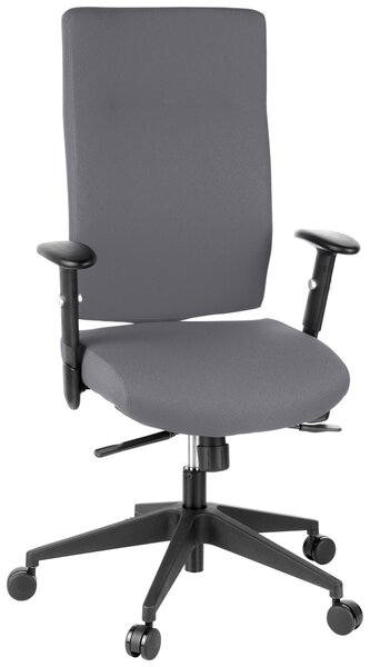OTOČNÁ STOLIČKA, plochá tkanina, antracitová MID.YOU - Online Only kancelárie, Online Only