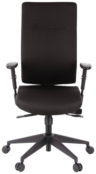 OTOČNÁ STOLIČKA, plochá tkanina, čierna MID.YOU - Online Only kancelárie, Online Only