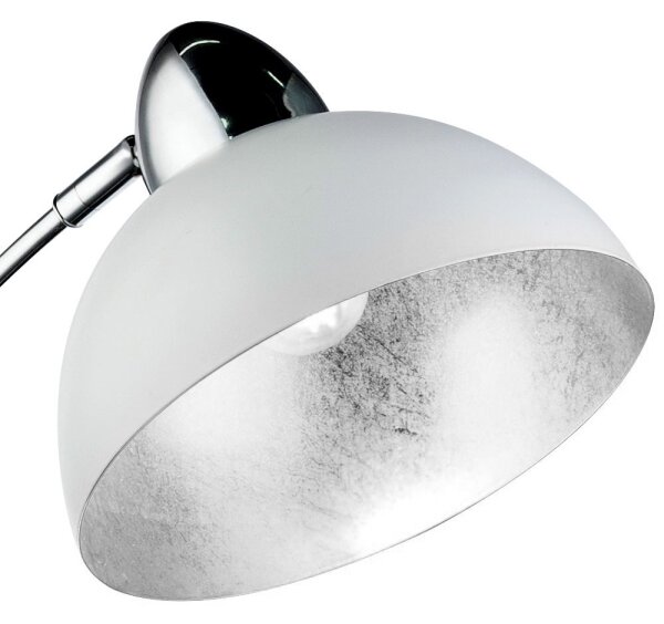 GLOBO 24703SW - Stojacia lampa ANITA 1xE27/40W/230V