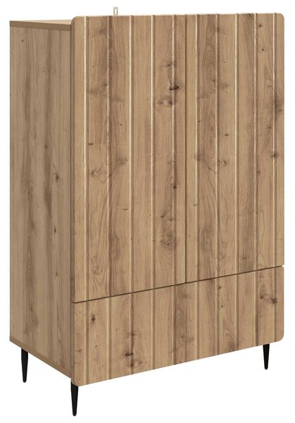Servírovacia skriňa so zásuvkou Dub artisan 66 x 34,5 x 97 cm