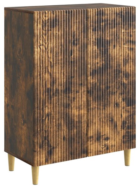 Servírovacia skriňa Dymový dub 66 x 34,5 x 90 cm