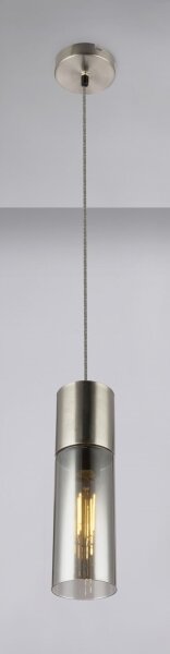 GLOBO 21000HN - Luster na lanku ANNIKA 1xE27/25W/230V pr. 10,5 cm chróm