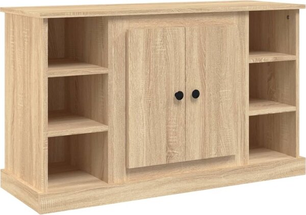 Komoda dub sonoma 100x35,5x60 cm spracované drevo