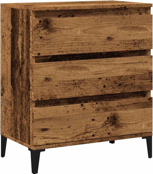 Komoda staré drevo 60x35x70 cm spracované drevo