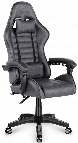 Herná stolička Hell's Chair HC-1003 Grey