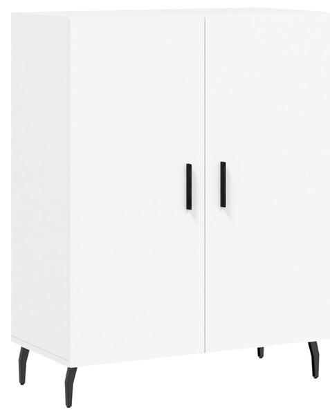 Komoda biela 69,5x34x90 cm kompozitné drevo