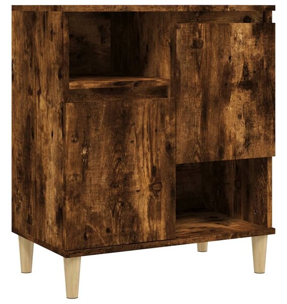 Komoda dymový dub 60x35x70 cm spracované drevo