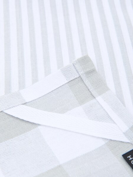 Sinsay - Bavlnené kuchynské utierky 3 pack - svetlošedá