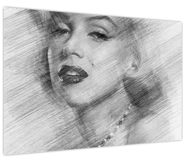 Obraz - Portrén Merilyn Monroe (90x60 cm)