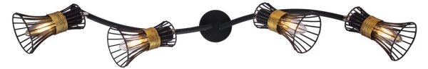 Globo 54814-4 - Bodové svietidlo PURRA 4xE14/40W/230V