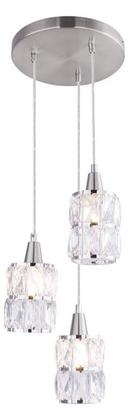 Globo 15760-3 - Krištáľový luster na lanku WOLLI 3xE14/40W/230V