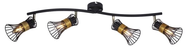 Globo 54814-4 - Bodové svietidlo PURRA 4xE14/40W/230V