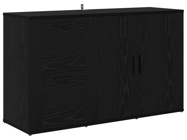 Servírovacia skriňa so zásuvkou Čierny dub 100 x 33 x 59,5 cm