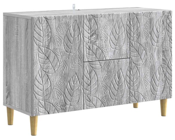 Servírovacia skriňa Sivý Sonoma 89 x 34,5 x 60 cm
