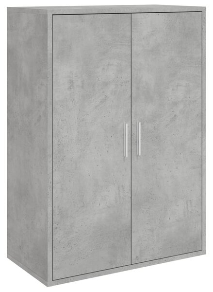Komoda, betónovo sivá 60x31x84 cm, kompozitné drevo