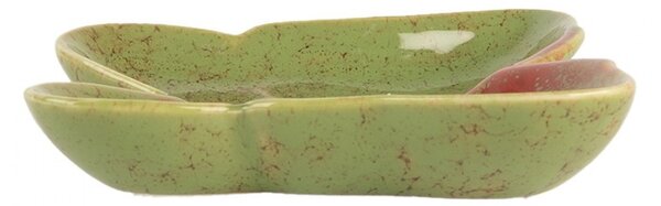 Dekoračný keramický tanierik v tvare motýľa Retro Uniq - 14*13*2 cm - Clayre & Eef