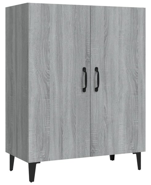 Komoda sivý dub sonoma 70x34x90 cm spracované drevo