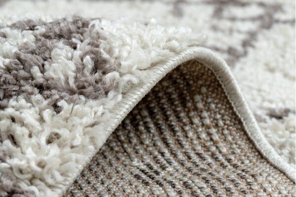 Dywany Łuszczów, Kusový koberec Berber Tanger B5940 cream and brown, 80x150, béžová, obývacia izba