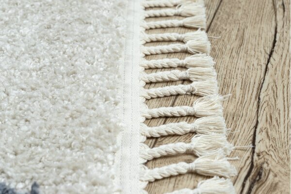 Dywany Łuszczów , Kusový koberec Berber Maknes B5910 cream and grey, 80x150, béžová, obývacia izba