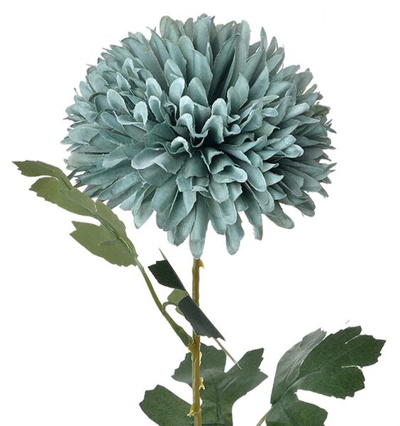 Dekorácia umelá kvetina s modrým kvetom - 10*10*54 cm - Clayre & Eef